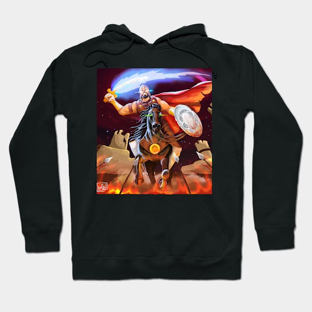 arabic knight Hoodie by SULY